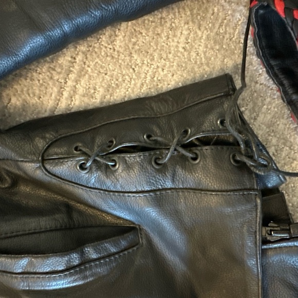 Boutique of Leathers Canada Motorcycle Suit size Small Jacket Size Medium Pants - Picture 6 of 16